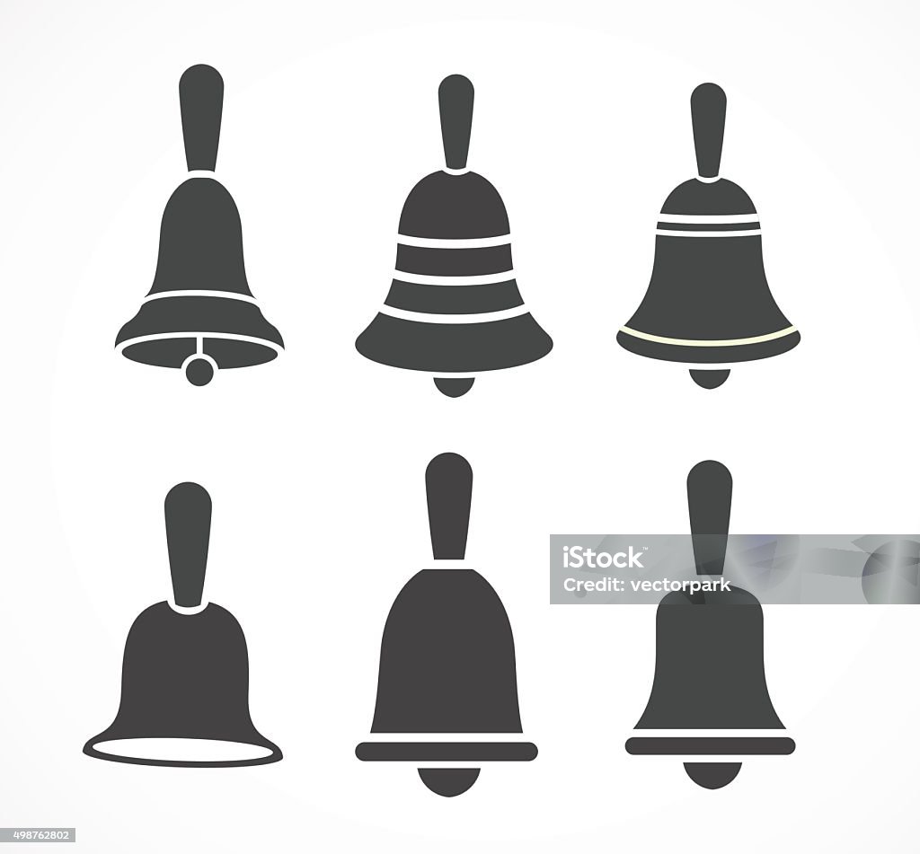 Two Hand Bells Handbells Illustration Stock Illustration - Download Image Now - 2015 ...