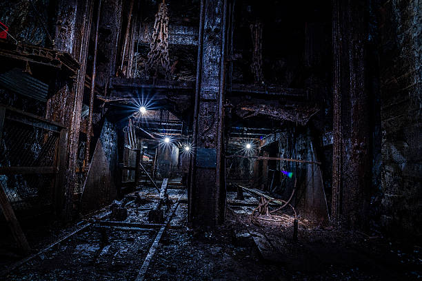 Abandoned #9 Coal Mine, Pennsilvanyam Carbon County, About 2000 feets underground.