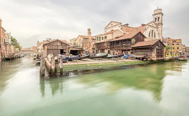 Photo of Station for repair gondolas