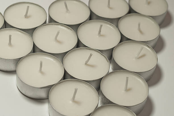 istock Lots of white candles 498765408