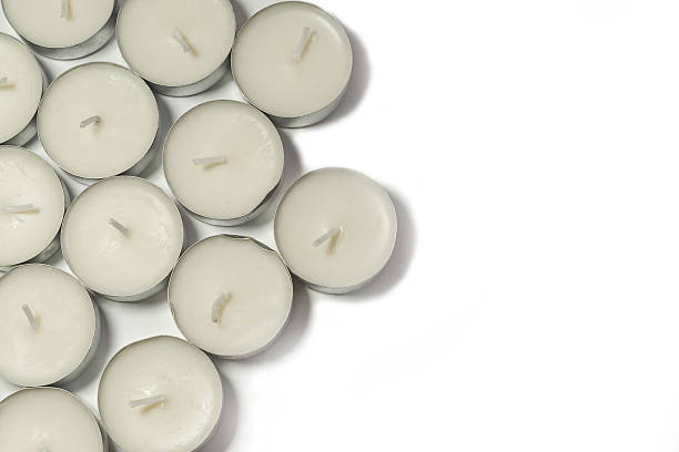 istock Lots of white candles 498765434