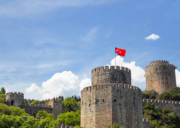 istock Rumeli Hisari by the Bosphorus Strait in Istanbul, Turkey. 498788767
