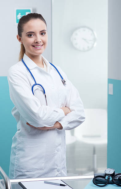 istock Smiling female doctor 498790459