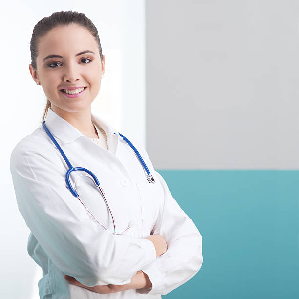 istock Smiling female doctor 498791801