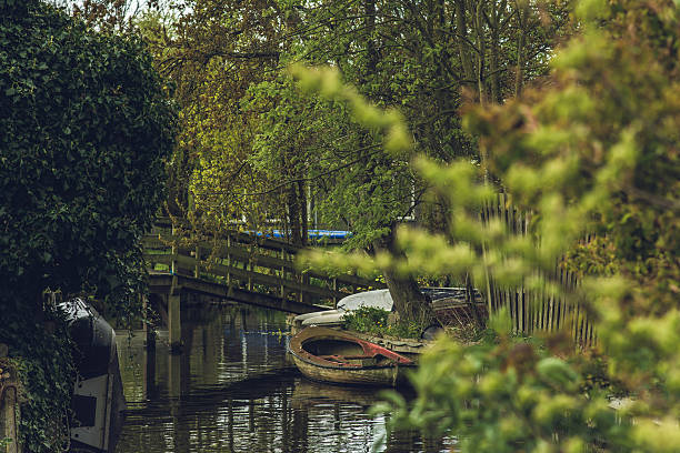 istock dutch canal in Stavoren 498795526