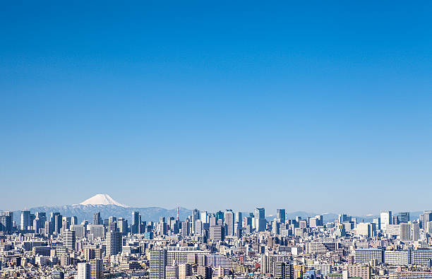 istock High-rise building and Mount Fuji 498795720