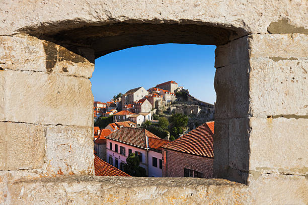 istock Town Dubrovnik in Croatia 498799500