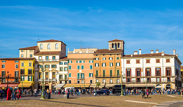 istock Buildings on Piazza Bra in Verona - Italy 498802748