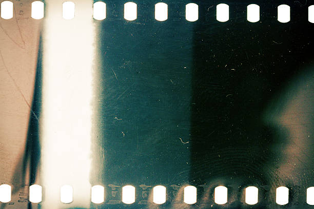 istock Old grunge filmstrip 498803058