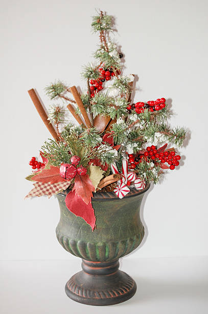 Christmas Arrangement in Urn