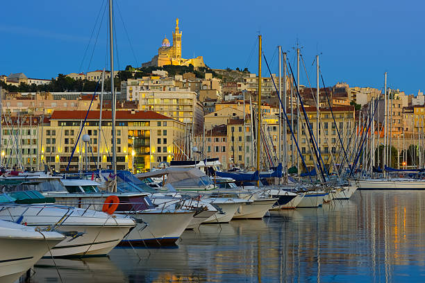 istock Port in Marseille in a summer night 498806524