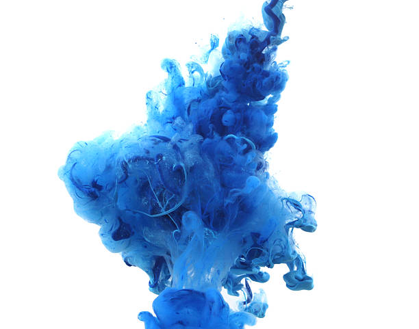 istock Acrylic colors and ink in water. 498808730