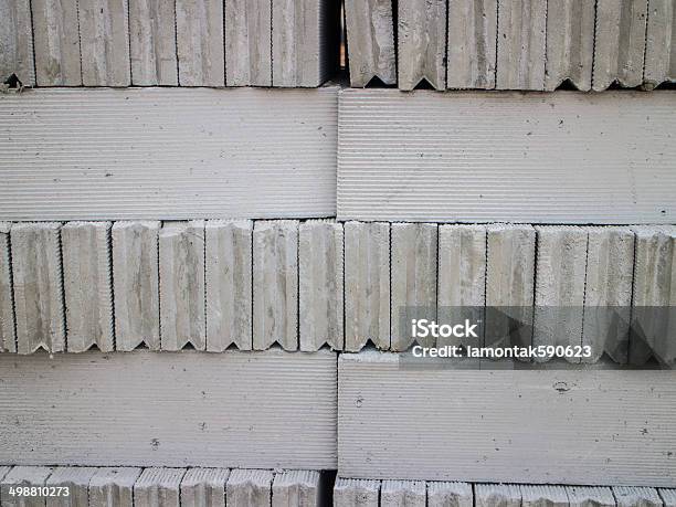 Background Of Gray Bricks Stock Photo - Download Image Now - Abstract, Architecture, Backgrounds