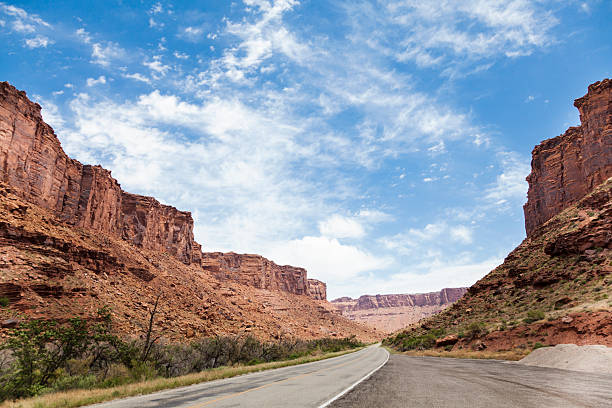 istock Highway near Arches National Park in Utah 498812181