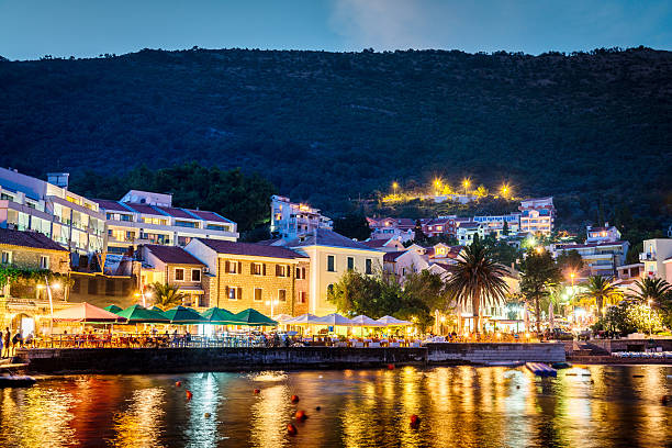 istock Montenegro,Petrovac at Night 498813745