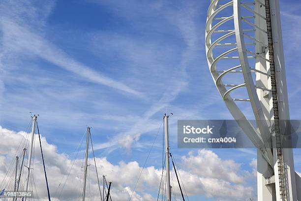 Spinnaker Tower Stock Photo - Download Image Now - 21st Century, Backgrounds, Cloud - Sky