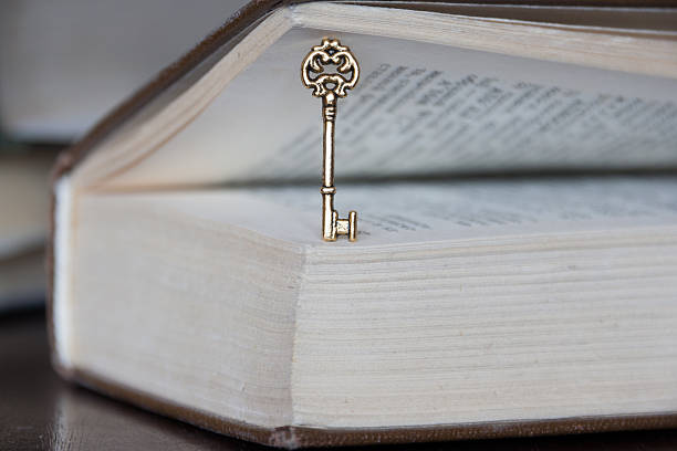 istock golden key and a book 498815887