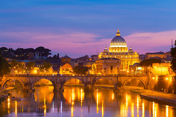 istock View at St. Peter's cathedral in Rome, Italy 498827523