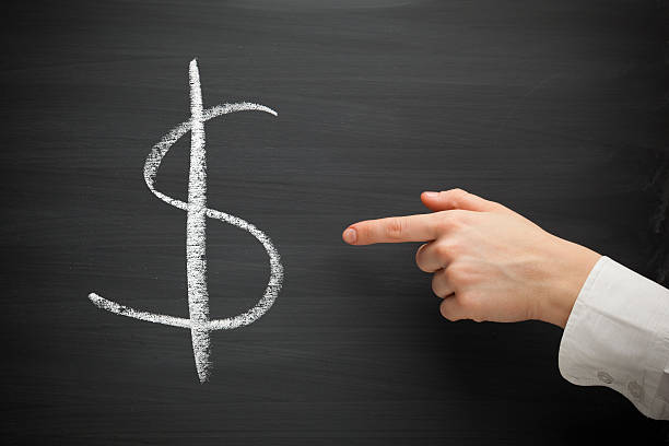 istock forefinger point at the dollar sign 498828985