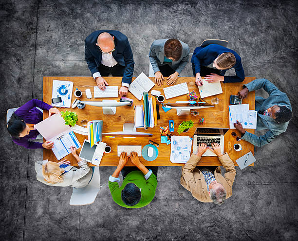 istock Multiethnic Group of People Working Together 498829115