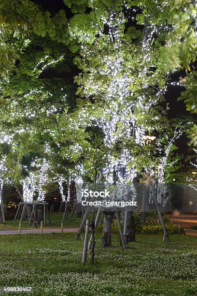 Led Garden Decoration Stock Photo - Download Image Now - Abstract, Artificial, Black Color