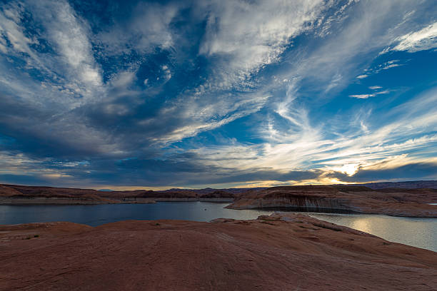 istock Beautiful Sunset Sky Lake Powell 498830634