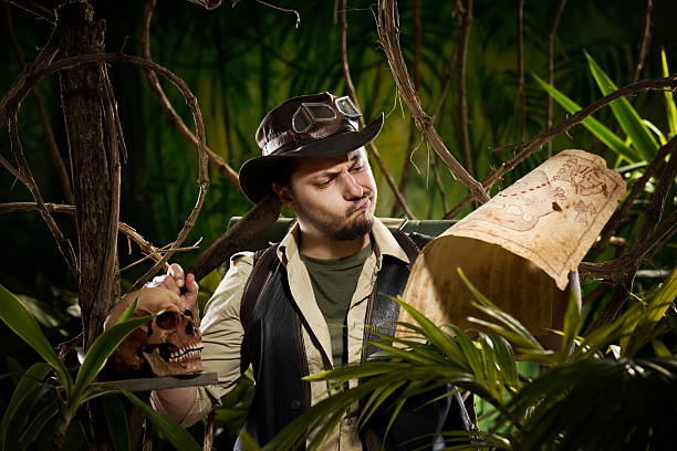 istock Lost explorer in the jungle 498831753