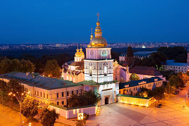 istock Aerial view of St. Michael's Monastery 498832962