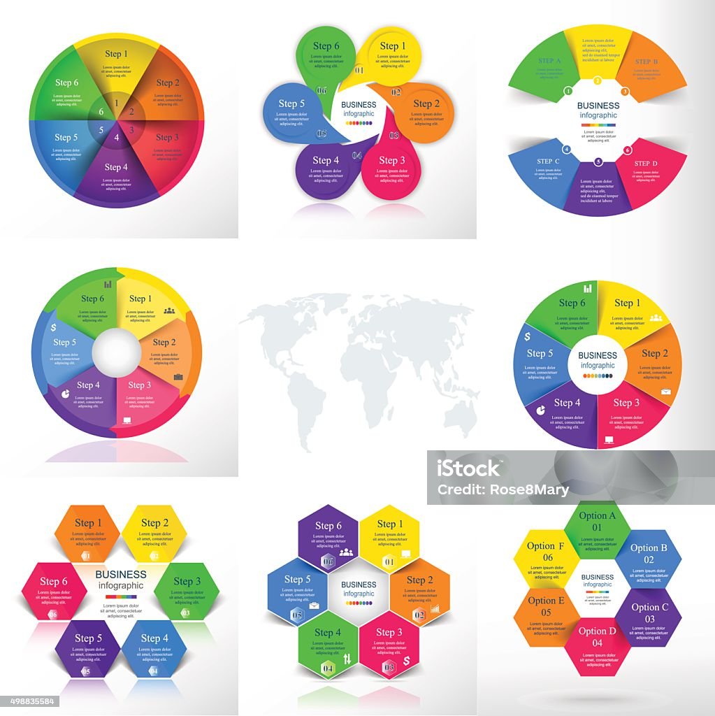 Vector Infofraphics Vector Infographics Set Stock Illustration - Download Image Now - 2015 ...