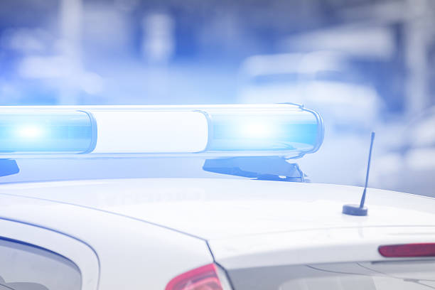 istock Cops gone wild with the siren. 498836194