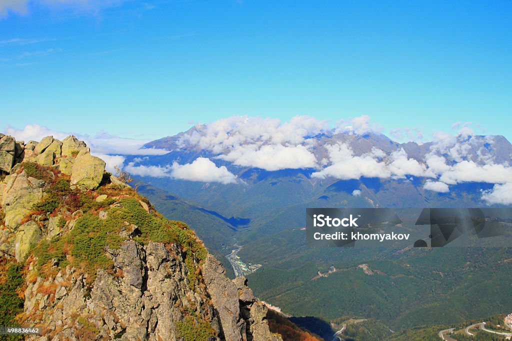 Valley of River Mzymta, Caucasus. Sochi, Krasnodar Krai, Russia River Main - Germany Stock Photo