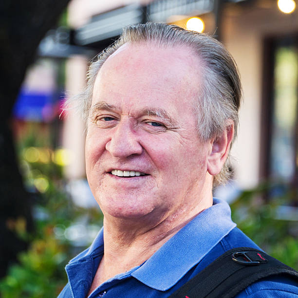 istock Smiling Caucasian Senior Man 498837048
