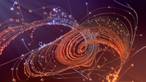 istock Abstract gold shiny shapes 498840352