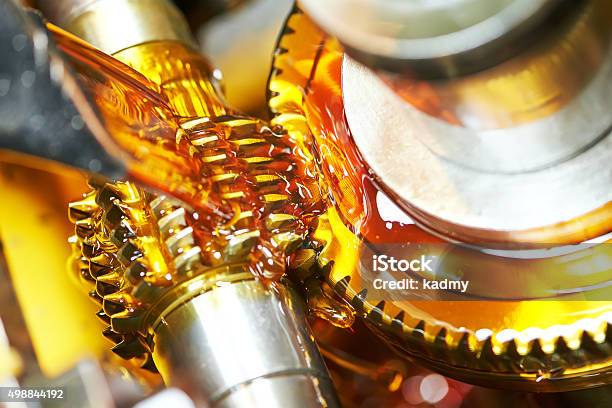 Tooth Gear Wheel Machining Stock Photo - Download Image Now - Lubrication, Industry, Gear - Mechanism