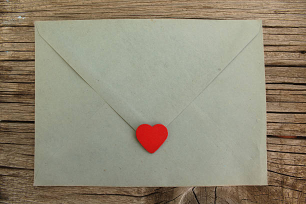 istock Love letter on wooden background 498844788