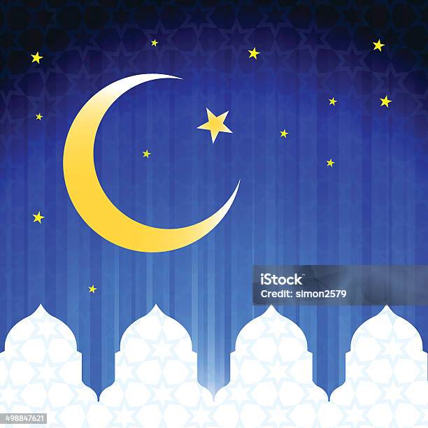 Ramandan Design Islamico - Immagini vettoriali stock e altre immagini di Motivo decorativo - Motivo decorativo, Ramadan, A forma di stella