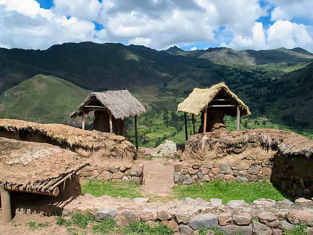 istock Village at Sacred valley in Peru 498848731