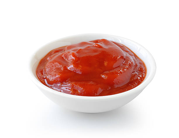 istock tomato sauce isolated on white background 498850699