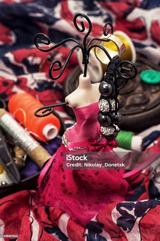 Bottoni e cerniera - Foto stock royalty-free di Abbigliamento