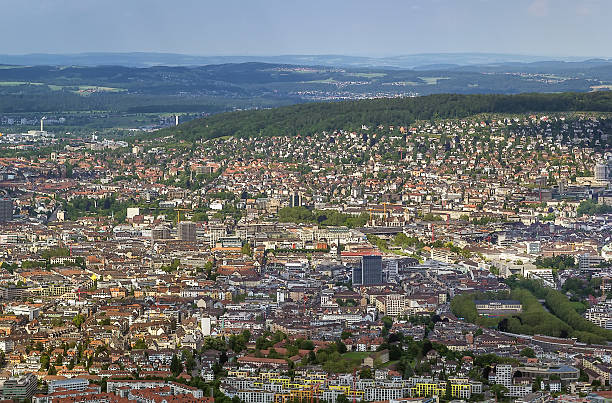 istock view of Zurich 498853435