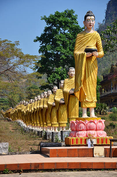 istock Buddha image statue at Tai Ta Ya Monastery 498854371