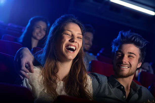 istock Young loving couple at the cinema 498856610