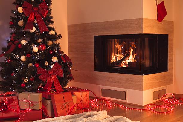 istock Christmas tree in living room 498856696