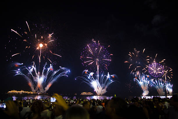 istock New year Fireworks at Copacabana 498861070