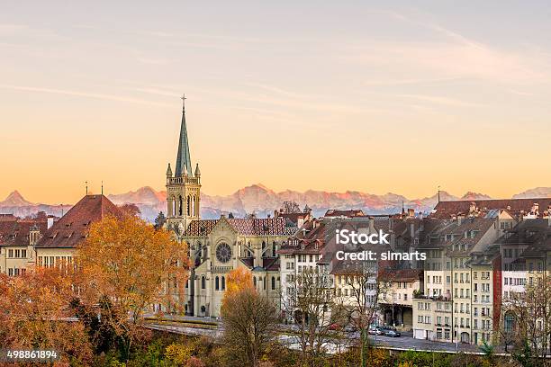 Bern In Autumn Stock Photo - Download Image Now - Bern Canton, Bern, Switzerland