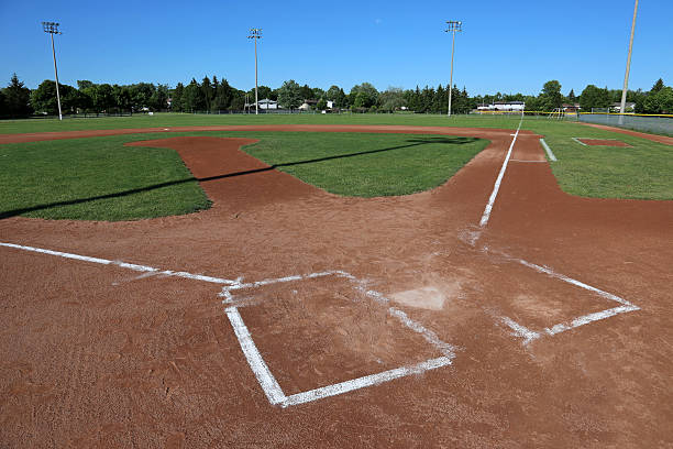 istock Unoccuppied Baseball Field 498865072