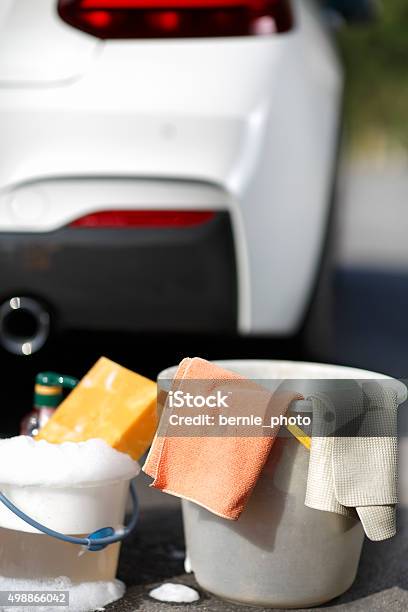 Car Cleaning Stock Photo - Download Image Now - Car Wash, Bucket, Bath  Sponge - iStock