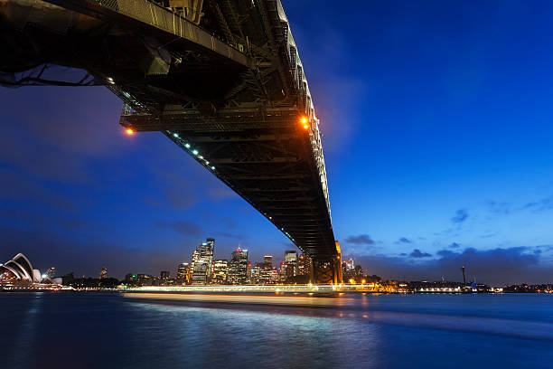 istock Sydney city skyline at night 498870000