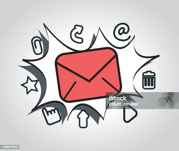 Email Design Stock Illustration - Download Image Now - Advice, Arrow Symbol, Business