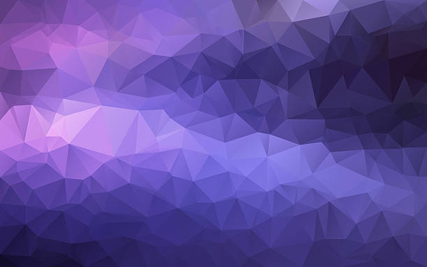 istock Abstract polygonal background,Purple tome collection 498881353
